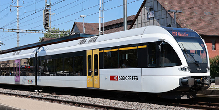 Pociąg SBB — zastosowanie systemu PMA TRUST